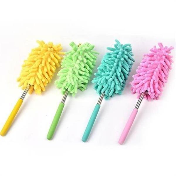 Teleskopik Mikrofiber Pratik Uzayabilen Toz Alma Fırçası Aparatı - Image 1