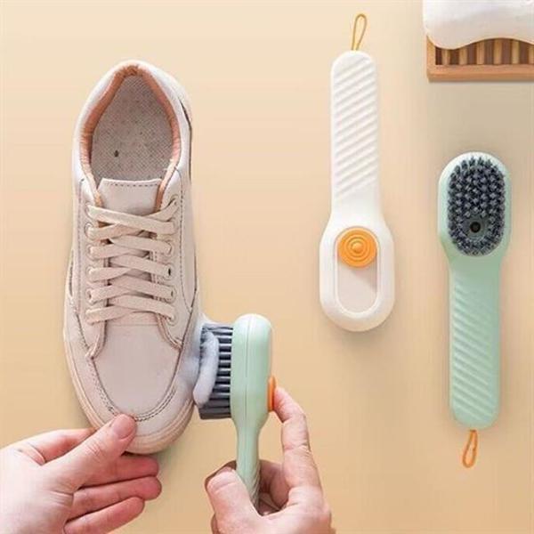Çok Amaçlı Deterjan Hazneli Pratik Ayakkabı, Bot Temizleme Yıkama Fırçası - Image 1