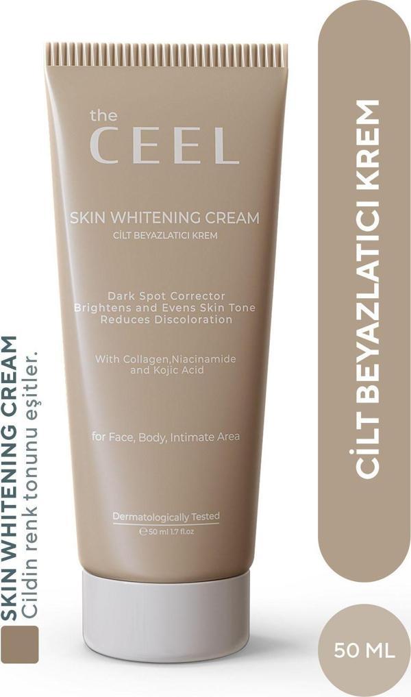 The Ceel Cilt Beyazlatıcı Aydınlatıcı Glutatyonlu Leke Karşıtı Krem Kolajen, Niacinamide & Kojik Asitli 50 Ml - Image 1