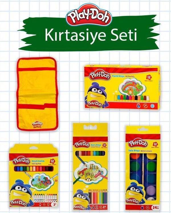 Play Doh 5 Adet Öğrenci Boyama Seti - Image 1