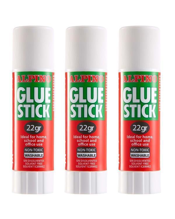 Alpino Stick Yapıştırıcı 22 gram 3 Adet - Image 1