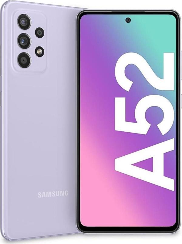 SAMSUNG Galaxy A52 Mor 128 GB 8 GB Ram YENİLENMİŞ ÜRÜN (Sıfır Gibi) - Image 1
