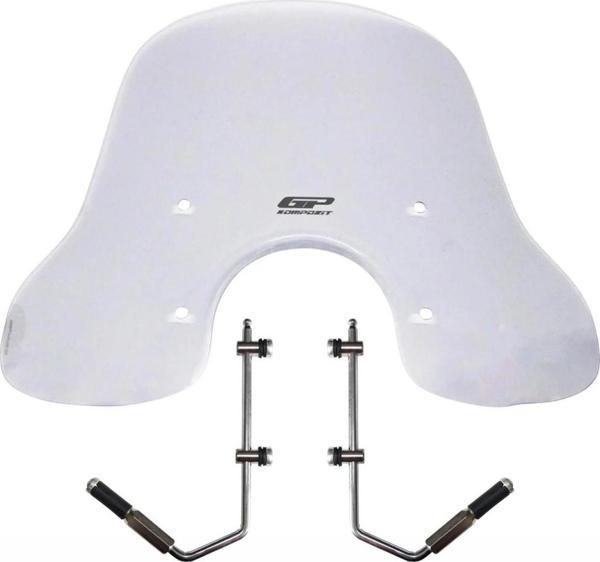 Gp Kompozit Vespa Gts 300 / 150 Universal Uyumlu Ön Cam Şeffaf 54 Cm - Image 1