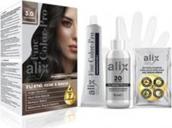 Alix Saç Boyası 3-0 Koyu Kahve 50Ml ( 1 Adet ) - Image 1