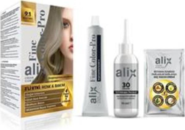 Alix Saç Boyası 9-1 Küllü Sarı 50Ml ( 1 Adet ) - Image 1