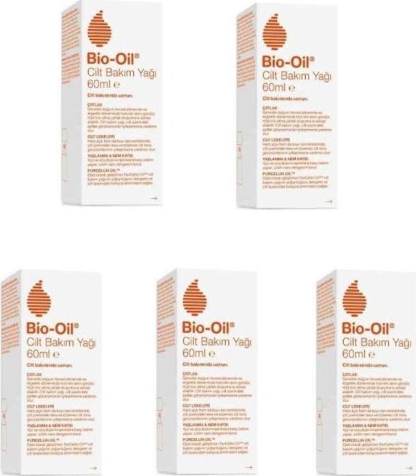 Bio-Oil Bio Oil Yaşlanma Karşıtı Bakım Yağı 60 Ml*5 Adet - Image 1