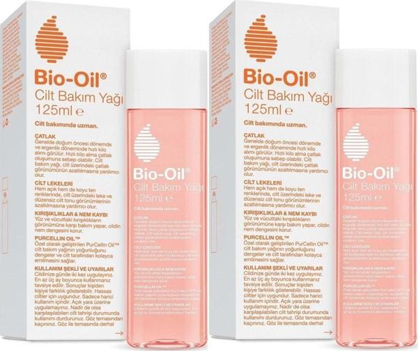 Bio-Oil Çatlak Oluşumunu Önleyici Cilt Bakım Yağı 125Ml (Yeni Formül) (2 Li Set) - Image 1