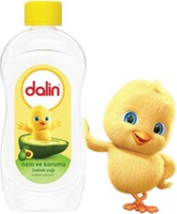 Dalin ( 3 Adet ) Nem Koruma Bebe Yağı 300 Ml - Image 1