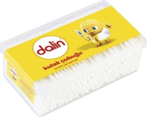 Dalin 100 Saf Pamuk Kulak Çubuğu 200 Adet - Image 1