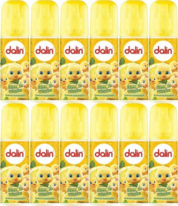 Dalin Bebek Kolonyası 150Ml Limon Çiçeği (Limon-Bergomat-Papatya) (12 Li Set) - Image 1