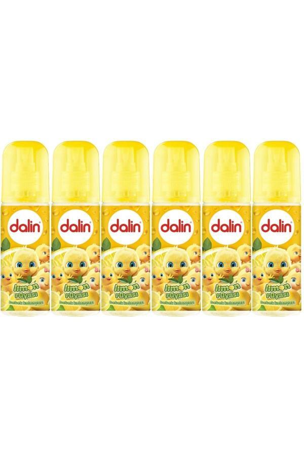 Dalin Bebek Kolonyası 150Ml Limon Çiçeği (Limon-Bergomat-Papatya) (6 Lı Set) - Image 1