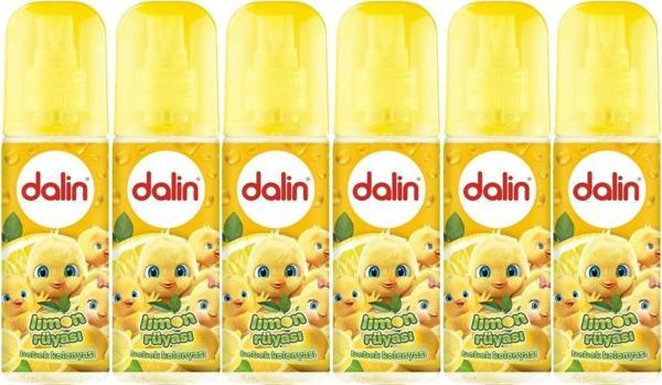 Dalin Bebek Kolonyası 150Ml Limon Çiçeği (Limon-Bergomat-Papatya) (6 Lı Set) - Image 1