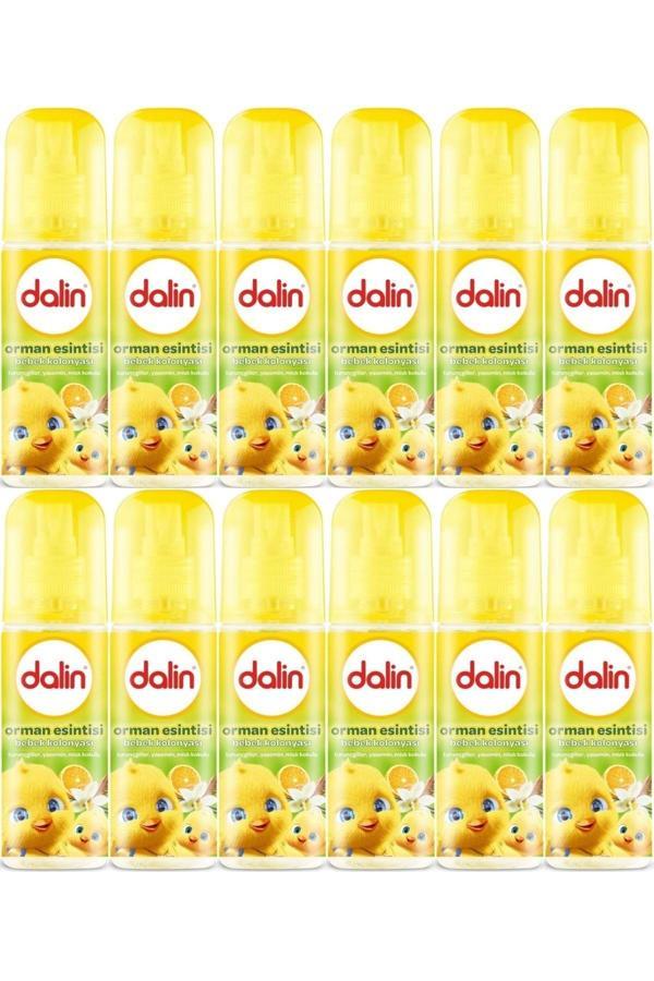 Dalin Bebek Kolonyası 150Ml Orman Esintisi (Turunçgiller-Yasemin-Misk Kokulu) (12 Li Set) - Image 1