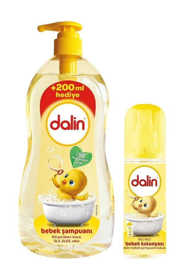 Dalin 2'Li Set - 900 Ml Şampuan + Bıcı Bıcı Kolonya 150 Ml - Image 1