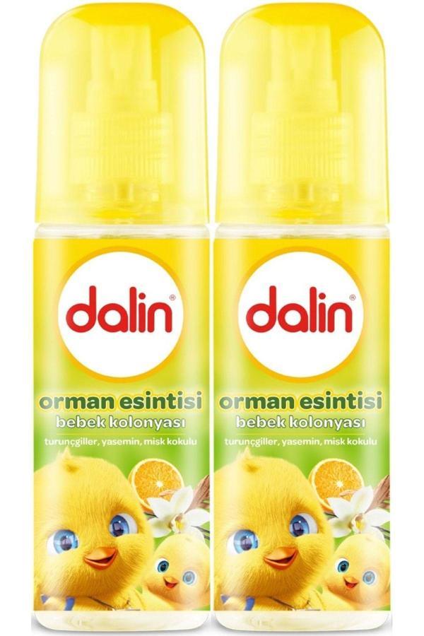Dalin Bebek Kolonyası 150Ml Orman Esintisi (Vanilya-İris Çiçeği-Portakal Kokulu) (2 Li Set) - Image 1