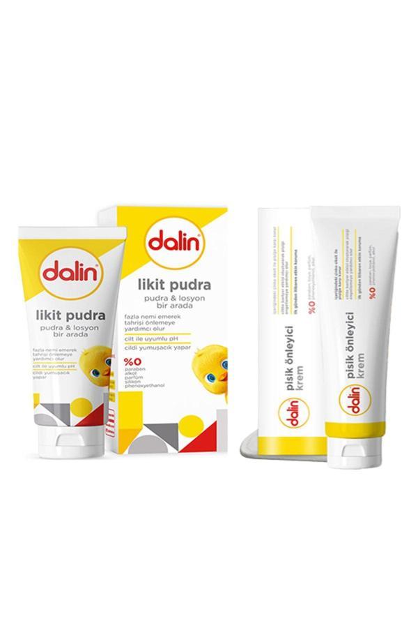 Dalin 2'Li Set -Pişik Kremi 100 Ml Ve Likit Pudra 100 Ml - Image 1