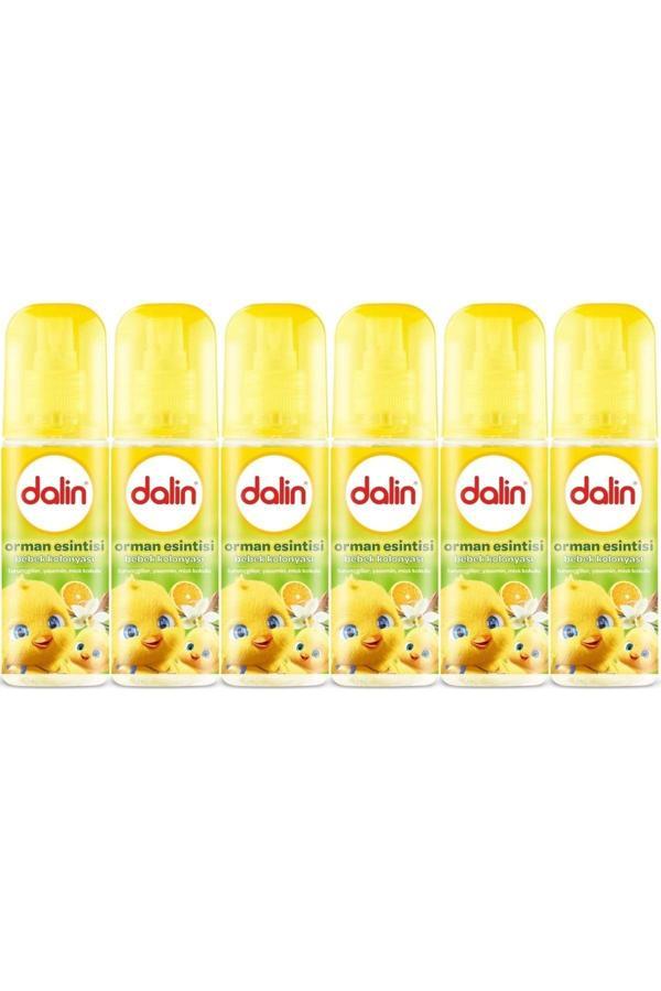 Dalin Bebek Kolonyası 150Ml Orman Esintisi (Vanilya-İris Çiçeği-Portakal Kokulu) (6 Lı Set) - Image 1