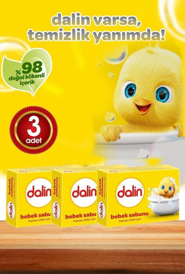 Dalin 3 Adet Bebe Sabunu 100 Gr - Image 1
