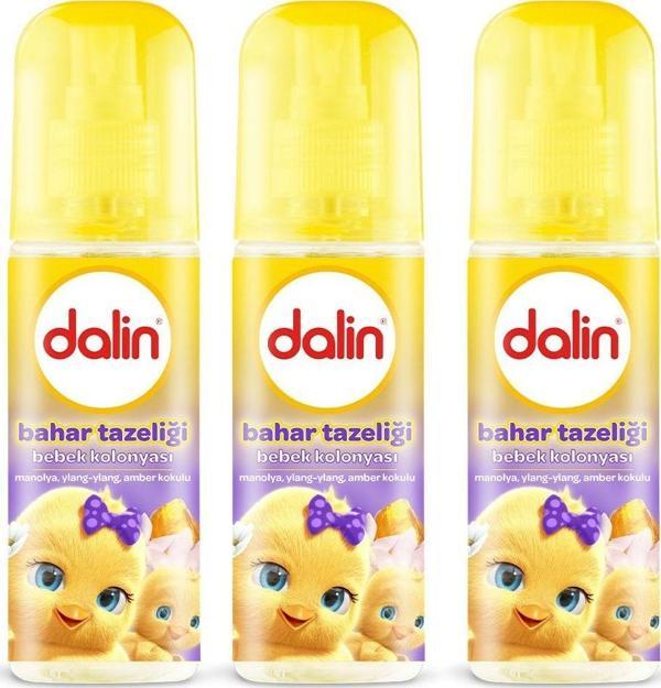 Dalin Bebek Kolonyası Bahar Tazeliği 150 Ml X 3 Adet - Image 1