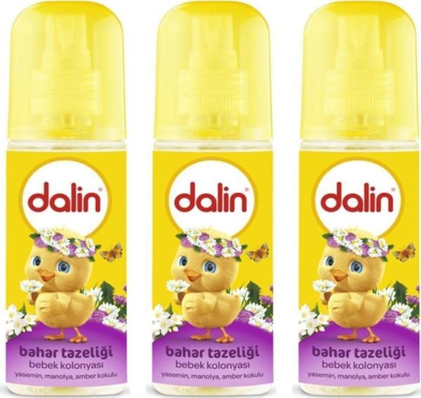Dalin Bebek Kolonyası Bahar Tazeliği Sprey 150 Ml X 3 Adet - Image 1