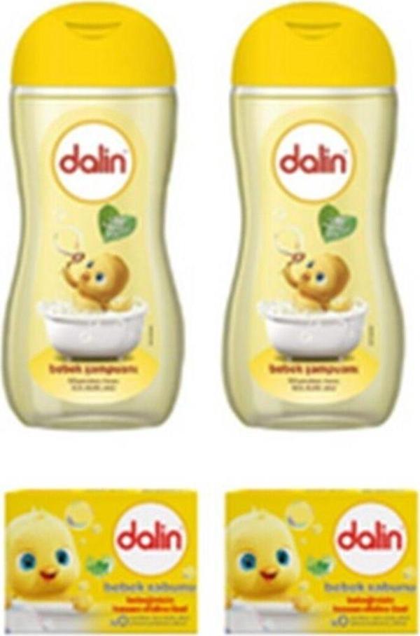 Dalin Bebek Şampuanı Klasik 200 Ml 2 Adet + Bebek Sabunu Klasik 100 Gr 2 Adet - Image 1