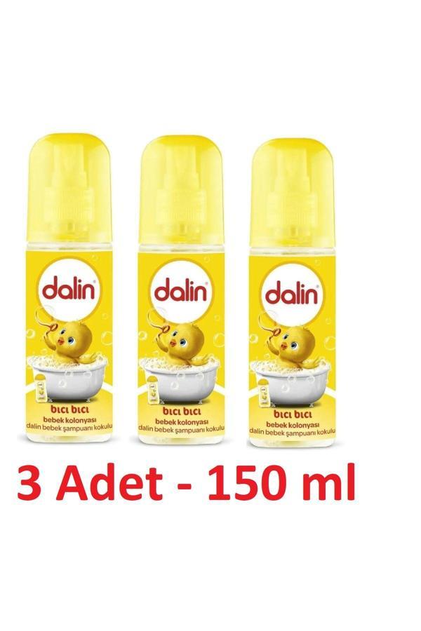 Dalin Bebek Kolonyası Bıcı Bıcı Kokusu 3 Adet (150 Ml) - Image 1