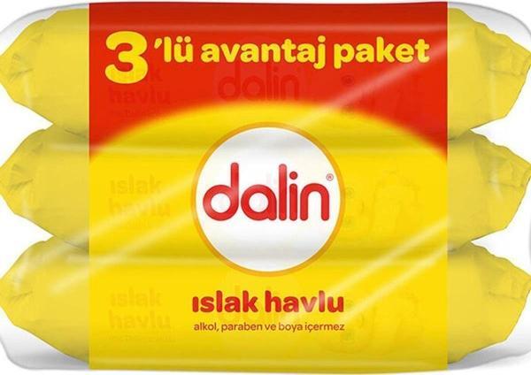 Dalin Islak Havlu 56 X 3Lü Paket 8690605067700 - Image 1