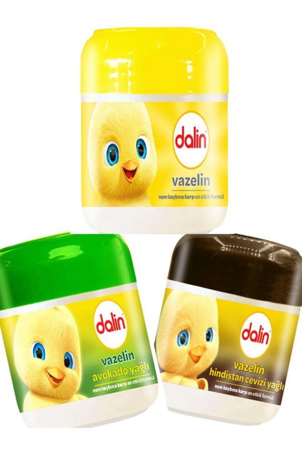 Dalin 3'Lü Vazelin Seti 100 Ml - Image 1