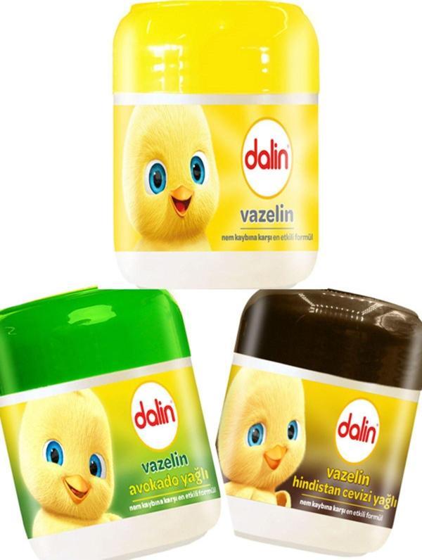 Dalin 3'Lü Vazelin Seti 100 Ml - Image 1