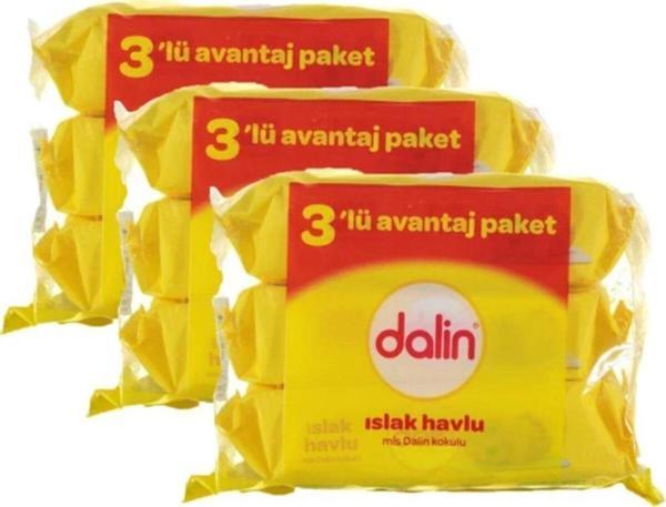 Dalin Islak Havlu 56'Lı 9 Adet - Image 1