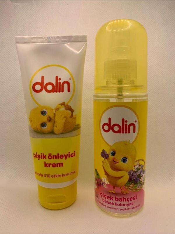 Dalin Bebek Kolonyası Çiçek Bahçesi 150 Ml + Pişik Önleyici Krem 100 Ml - Image 1