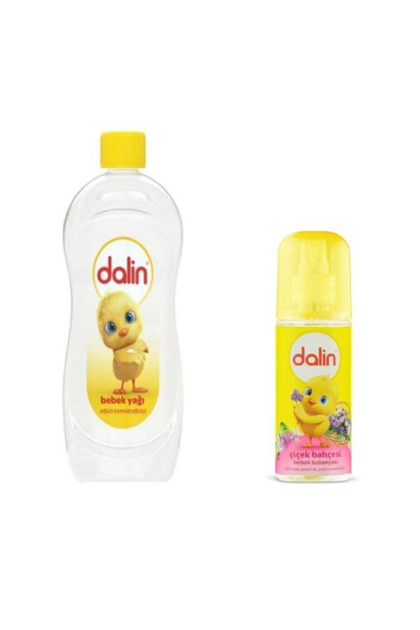 Dalin 500 Ml Bebek Yağı Ve 100 Ml Çiçek Bahçesi Kolonya - Image 1