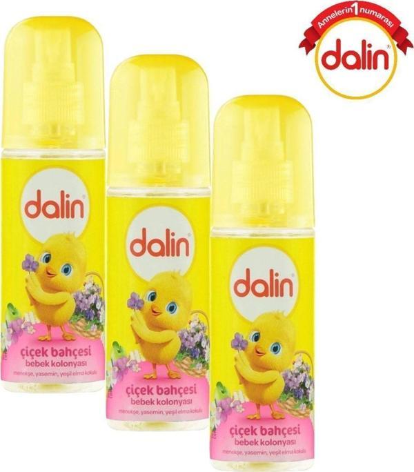 Dalin Bebek Kolonyası Çiçek Bahçesi 150 Ml X3 Adet - Image 1