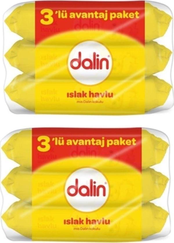 Dalin Islak Havlu Mendil 6X56 Yaprak - Image 1