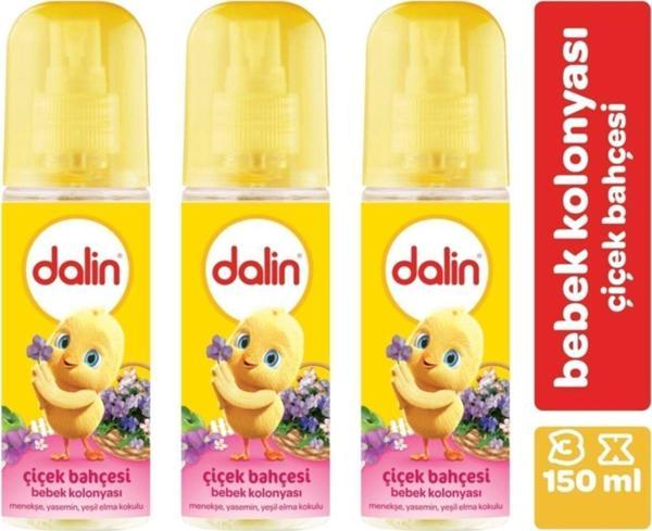 Dalin Bebek Kolonyası Çiçek Bahçesi Sprey 150 Ml X3 Adet - Image 1