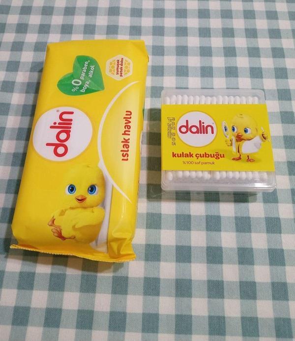 Dalin 56'Lı Islak Mendil Ve Kulak Pamuğu 100'Lü Paket Set - Image 1