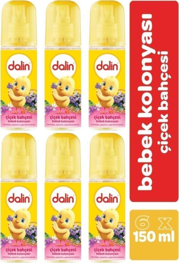 Dalin Bebek Kolonyası Çiçek Bahçesi Sprey 150 Ml X6 Adet - Image 1