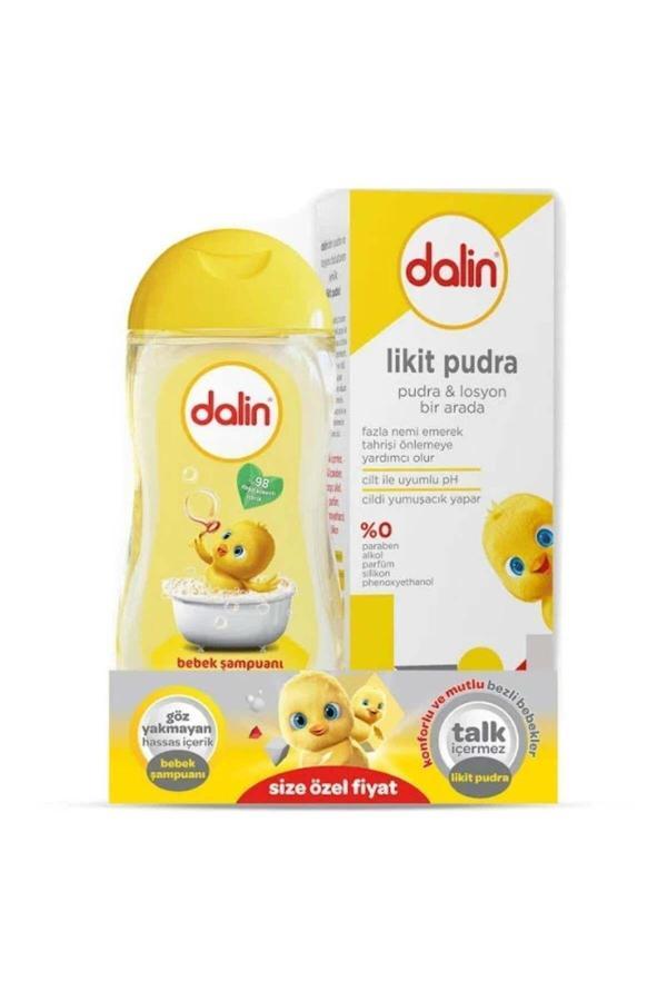 Dalin Likit Pudra Losyon 100 Ml + Şampuan 200 Ml - Image 1