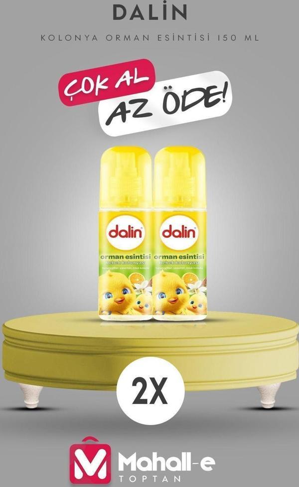 Dalin Bebek Kolonyası Orman Esintisi 150 Ml 2'Li Paket - Image 1