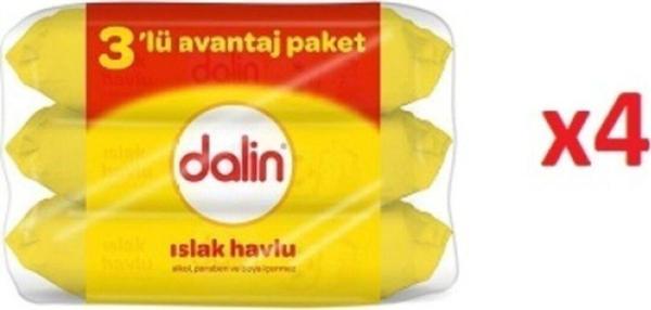 Dalin Islak Mendil 12 Paket - Image 1
