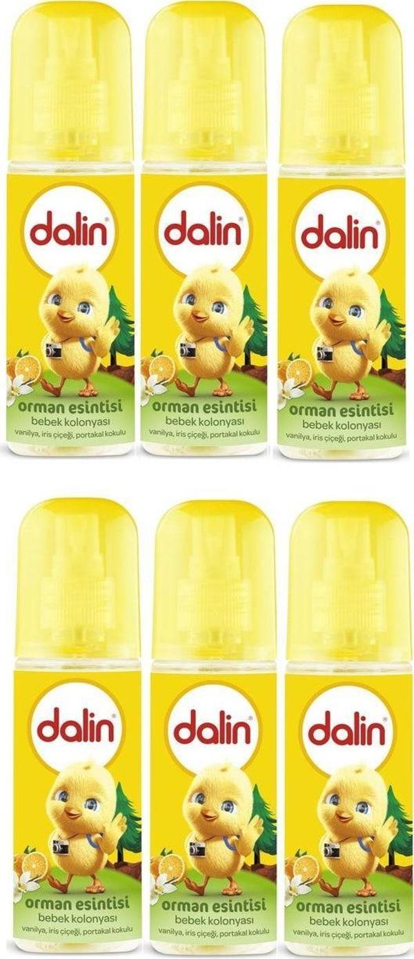 Dalin Bebek Kolonyası Orman Esintisi 150 Ml X 6 Adet - Image 1