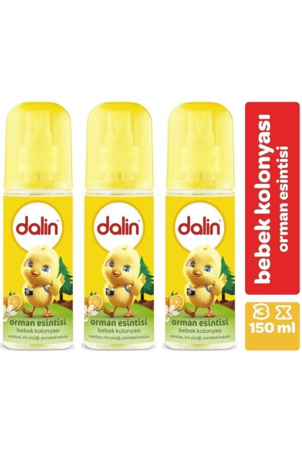 Dalin Bebek Kolonyası Orman Esintisi Sprey 150 Ml X3 Adet - Image 1