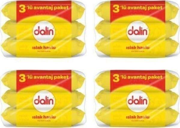 Dalin Islak Mendil 56 Lı X 12 (Toplam 672 Adet Mendil) - Image 1