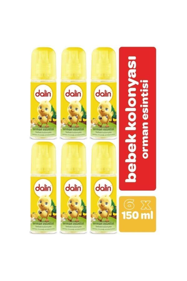 Dalin Bebek Kolonyası Orman Esintisi Sprey 150 Ml X6 Adet - Image 1