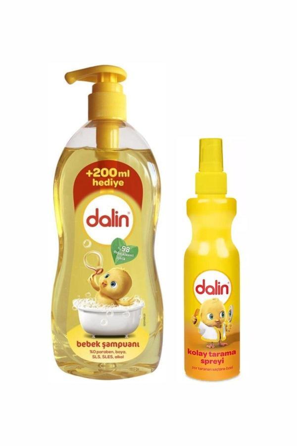 Dalin 900 Ml Bebek Şampuanı + Kolay Tarama Spreyi 2'Li Paket - Image 1