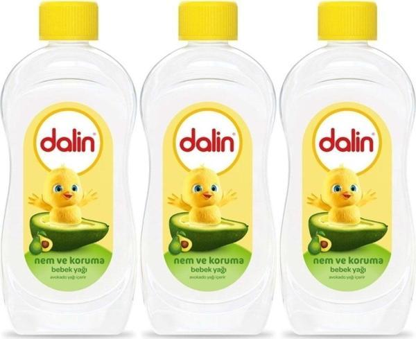 Dalin Bebek Yağı 300Ml Nem Ve Koruma (Avokado) (3 Lü Set) - Image 1