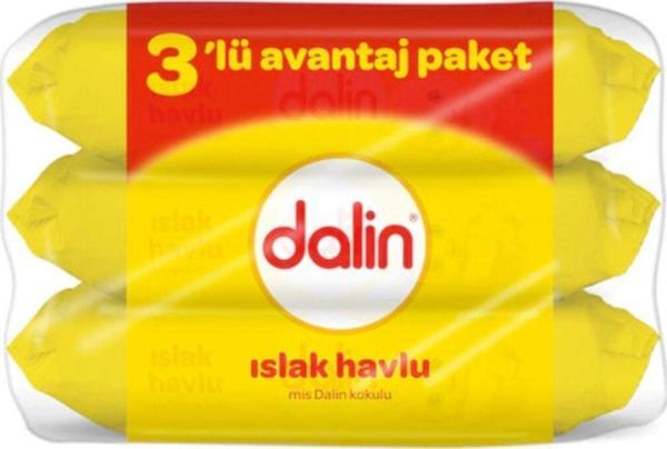 Dalin Islak Mendil Havlu 56Lı 3 Lü Paket - Image 1