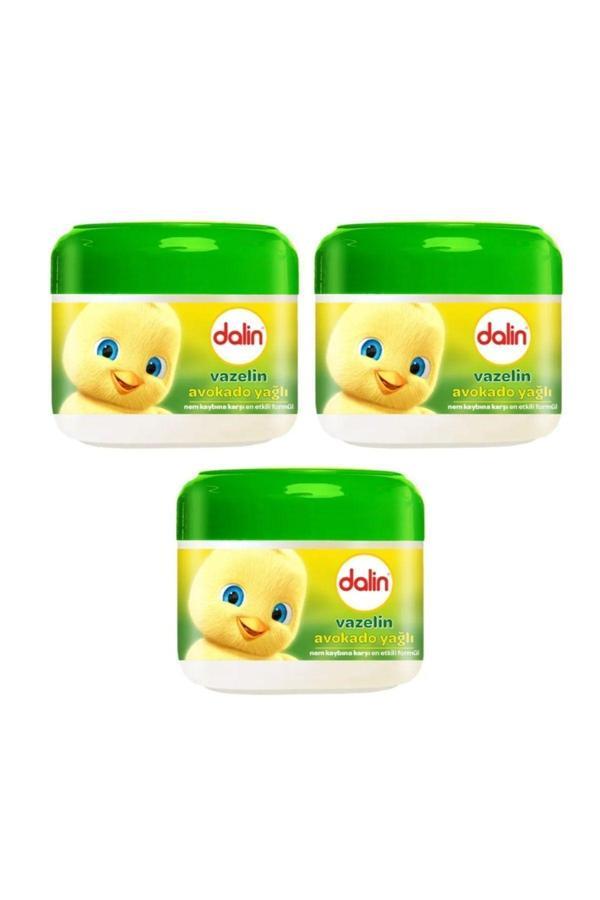 Dalin Avakodo Yağlı Vazelin Pişik Oneleyici Ve Nem Kaybi Koruyucu 100 Ml X 3 Adet - Image 1