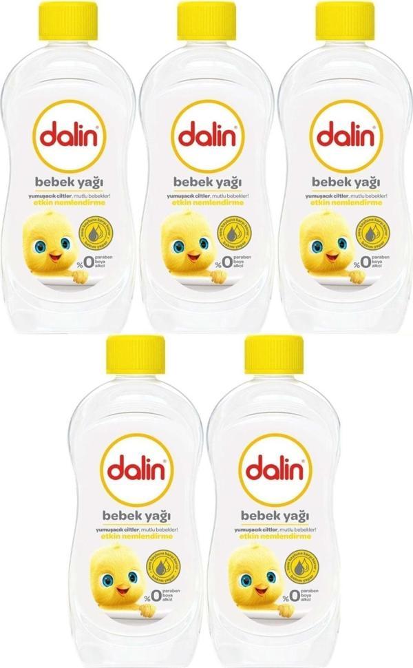 Dalin Bebek Yağı 500Ml Klasik Etkin Nemlendirici (5 Li Set) - Image 1