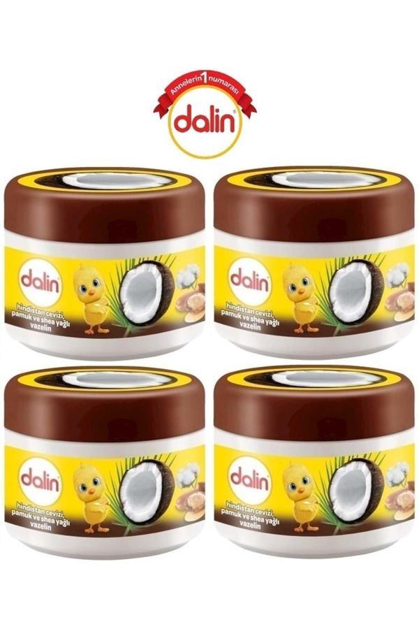 Dalin Vazelin 100Ml Hindistan Çevizi Pamuk Ve Shea Yağlı 4 Lü Set - Image 1